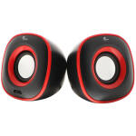 XTECH XTS-115RD Spekter Bocinas para Computadora 3.5mm de 2.0 Canales Rojo - MM221XTK13 - Imagen 2