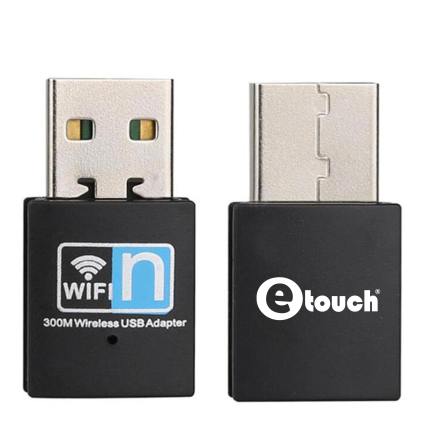 Etouch Adaptador USB Wi-Fi NANO 300Mbps - 150325