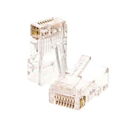 Nexxt Conectores RJ45 Cat5E - 100 Unidades - AW102NXT02