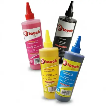 Etouch Kit De Tintas Universales Epson / Canon / HP, 500ML