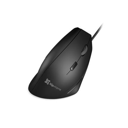 Klip Xtreme Krest Mouse Alámbrico Ergonómico USB 1600 DPI - ID011KLX15