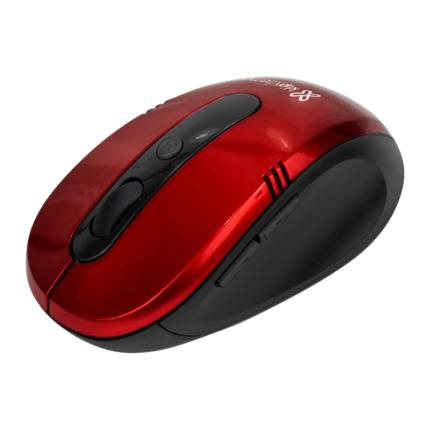 Klip Xtreme KMW-330RD Vector Mouse Inalámbrico USB 1600 DPI Rojo - ID011KLX03