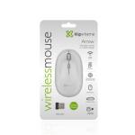 Klip Xtreme KMW-335WH Mouse Arrow Inalámbrico Blanco - ID011KLX20 - Imagen 4