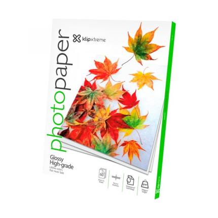 Klip Xtreme KPG-120 Papel Fotográfico Satinado Tamaño Carta 20 Hojas - AP100KLX01
