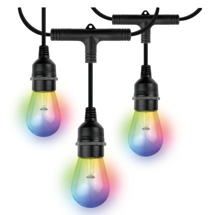 Nexxt Guirnalda de 24 Focos Inteligentes RGB con Wi-Fi 14.6 Metros - MM106NXT31