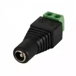 Linet Conector de Energía Hembra para Cámara de Videovigilancia CCTV