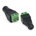 Linet Conector de Energía Hembra para Cámara de Videovigilancia CCTV - Imagen 2