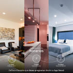 Nexxt Paquete de 3 Bombillas LED inteligente Wi-Fi 110V - GU10 - MM105NXT79 - Imagen 4