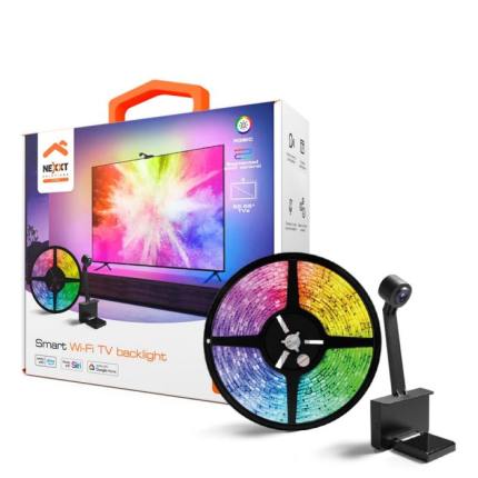 Nexxt Tira LED RGB con Cámara para Televisores de 55" - 65" - MM107NXT08