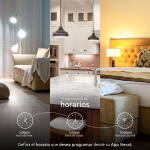 Nexxt Paquete de Bombillas Inteligentes LED Wi-Fi 10W E26 - 4 Unidades - MM105NXT44 - Imagen 4
