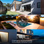 Nexxt PTZ NHC-OP10 Cámara de Seguridad para Exteriores, Luz y Audio WiFi 2K 5MP - MM107NXT23 - Imagen 7