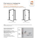 Nexxt Cerradura Inteligente Wi-Fi, 5 Métodos de Acceso, Autolock, Control desde App - Gris - MM107NXT58 - Imagen 5