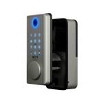 Nexxt Cerradura Inteligente Wi-Fi, 5 Métodos de Acceso, Autolock, Control desde App - Gris - MM107NXT58 - Imagen 2