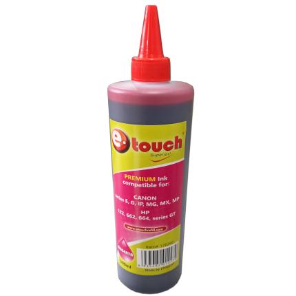 Etouch Tinta Universal P/Canon/HP 500ml Magenta