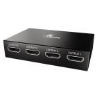 Xtech XHA-420 Splitter HDMI 1x4 puertos con Alimentación de Corriente - AB005XTK16