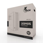 Xtech XT-GMR3 Deimos Case Gaming de Media Torre con Vidrio Templado ATX Negro (Sin Fuente) - CS515XTK03 - Imagen 2