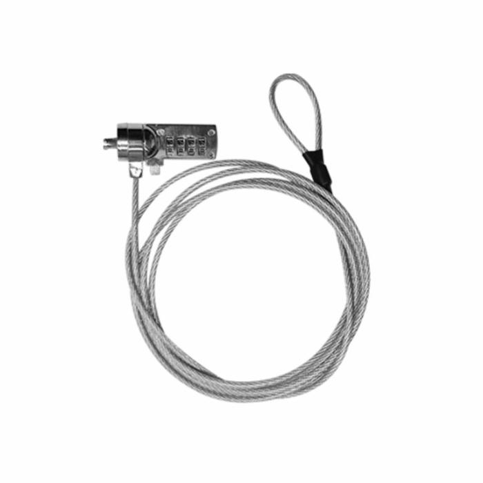 XTA-110-1.jpg Xtech XTA-110 Cable de Seguridad de 4 Dígitos para Laptop 1.83m - AC002XTK01 - Imagen 1