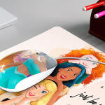 Xtech XTA-D100PS Disney Mousepad de Goma Antideslizante Edición Princesas - AC001XTK26 - Imagen 2