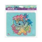 Disney Mousepad Superficie de Tela con Base de Goma Edición Stitch - Azul-XTA-D100ST-BL
