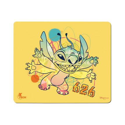Xtech XTA-D100ST-YL Disney Mousepad Superficie de Tela con Base de Goma Edición Stitch - AC001XTK30