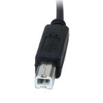 XTECH XTC-307 Cable para Impresora USB-A a USB-B 1.8m Negro - AB004XTK08 - Imagen 3