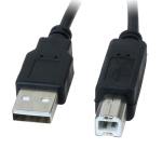 XTECH XTC-307 Cable para Impresora USB-A a USB-B 1.8m Negro - AB004XTK08