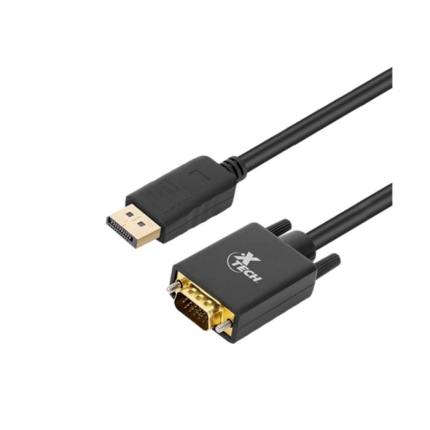 Xtech XTC-377 Adaptador de Video DisplayPort a VGA 1.7m - AB005XTK12