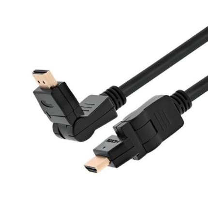 Xtech XTC-606 Cable HDMI a HDMI Giratorio 1.8m - AB004XTK96