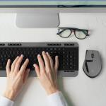 Klip Xtreme KBK-520E Combo Teclado y Mouse Magnifik Wireless Inalambrico en Español Negro y Gris - ID211KLX28 - Imagen 7