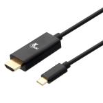 XTECH XTC-545 Cable USB-C a HDMI 1.8 Metros Negro - AB004XTK44
