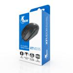 XTECH XTM-205 Mouse Alámbrico USB 1000 DPI Negro - ID011XTK18