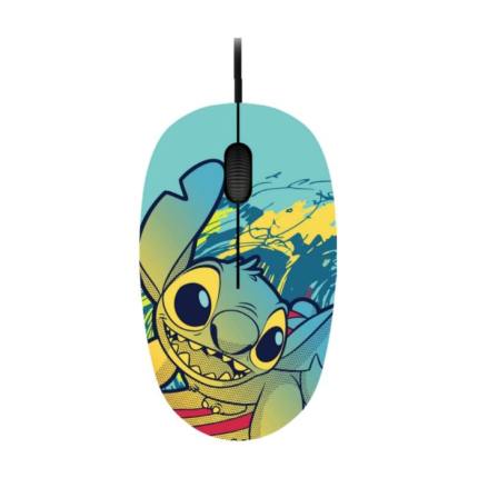 Xtech XTM-D406ST-BL Disney Mouse Alámbrico USB 1200 DPI Edición Puntada de Stitch - ID011XTK45
