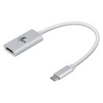 XTECH XTC-540 Adaptador de USB Tipo C Macho a HDMI Hembra 25cm Blanco - AB004XTK43