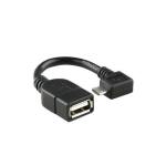 XTECH XTC-360 Cable OTG Micro USB a USB 13.5cm Negro -  AB004XTK52 - Imagen 3