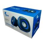XTECH XTS-115BL Spekter Bocinas para Computadora 3.5mm de 2.0 Canales Azul - MM221XTK11
