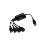 Xtech XTC-320 Hub USB de 4 Puertos USB - AB004XTK21 - Imagen 2