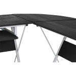 XTECH XTF-CD433 Escritorio Esquinero Tipo L para Computadora Negro - AM122XTK06 - Imagen 4