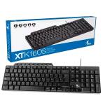 Xtech XTK-160S Teclado Alámbrico USB con Teclas Multimedia en Español - ID222XTK03 - Imagen 2