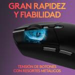 Logitech G305 Mouse Inalámbrico LightSpeed 6 Botones - Negro - ID022LOG32 - Imagen 8