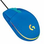 Logitech G203 Mouse Gaming Alámbrico USB 8000 DPI LIGHTSYNC RGB - Azul - ID023LOG05 - Imagen 3
