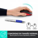 Logitech M190 Mouse Inalámbrico USB 1000 DPI Negro/Rojo - ID023LOG10 - Imagen 6