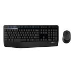 Logitech Combo Inalámbrico Logitech MK345, Teclado y Mouse de Larga Duración de Batería - Negro, en Inglés - ID232LOG34