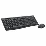 Logitech MK295 Combo de Teclado y Mouse Inalámbricos en Español - Negro - ID023LOG11