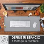 Logitech Desk Mat-Studio Mousepad 700mm x 300 Gris Medio -  AZ000LOG24 - Imagen 5