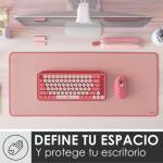 Logitech Desk Mat-Studio Mousepad Rosa - AZ000LOG25 - Imagen 5