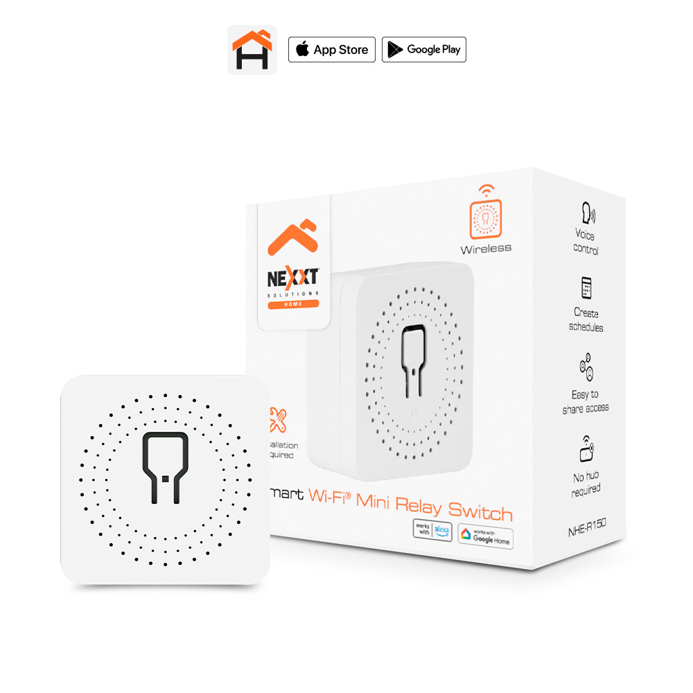 Carrusel_NHE-R150_SPA_01 Interruptor de relé inteligente con conexión Wi-Fi®-: NHE-R150 - Imagen 1