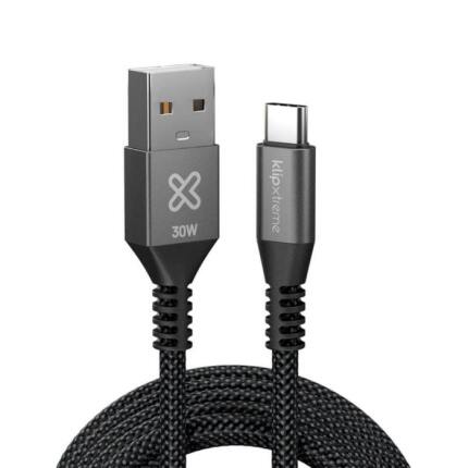 Klip Xtreme PowerGo 050 Cable USB-C 2.0 30W - 1 mt - AB300KLX48