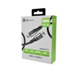 Klip Xtreme PowerGo 250 Cable USB-C 2.0 60W - 3mt - AB300KLX53 - Imagen 4