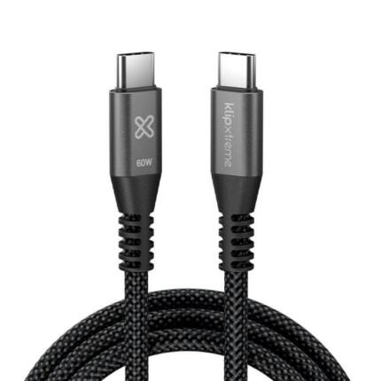 Klip Xtreme PowerGo 250 Cable USB-C 2.0 60W - 1mt - AB300KLX51