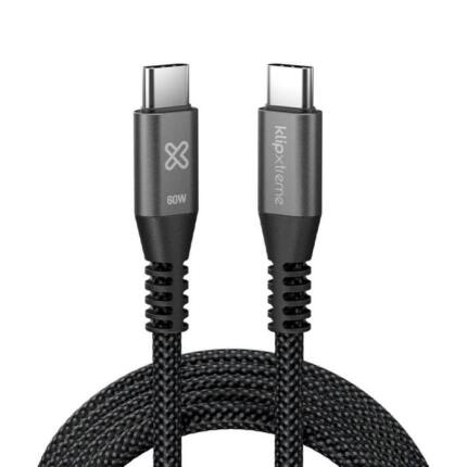 Klip Xtreme PowerGo 250 Cable USB-C 2.0 60W - 1.8mt - AB300KLX52